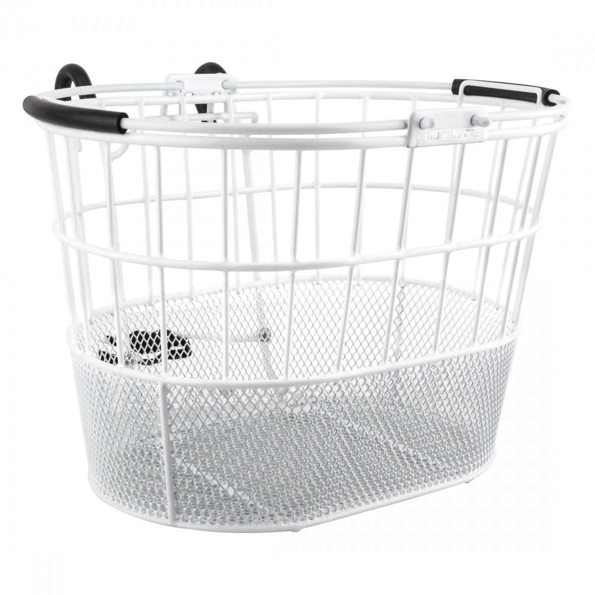 Sunlite Standard Oval Mesh Bottom Lift-Off White Steel 14.1x10.2x9.4`