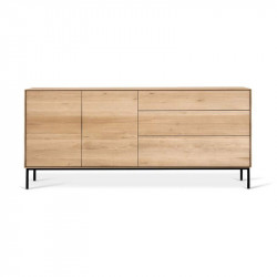 Buffet Whitebird 180X45X80CM Chêne vernis Ethnicraft - Mobilier Intérieur - GRIIN