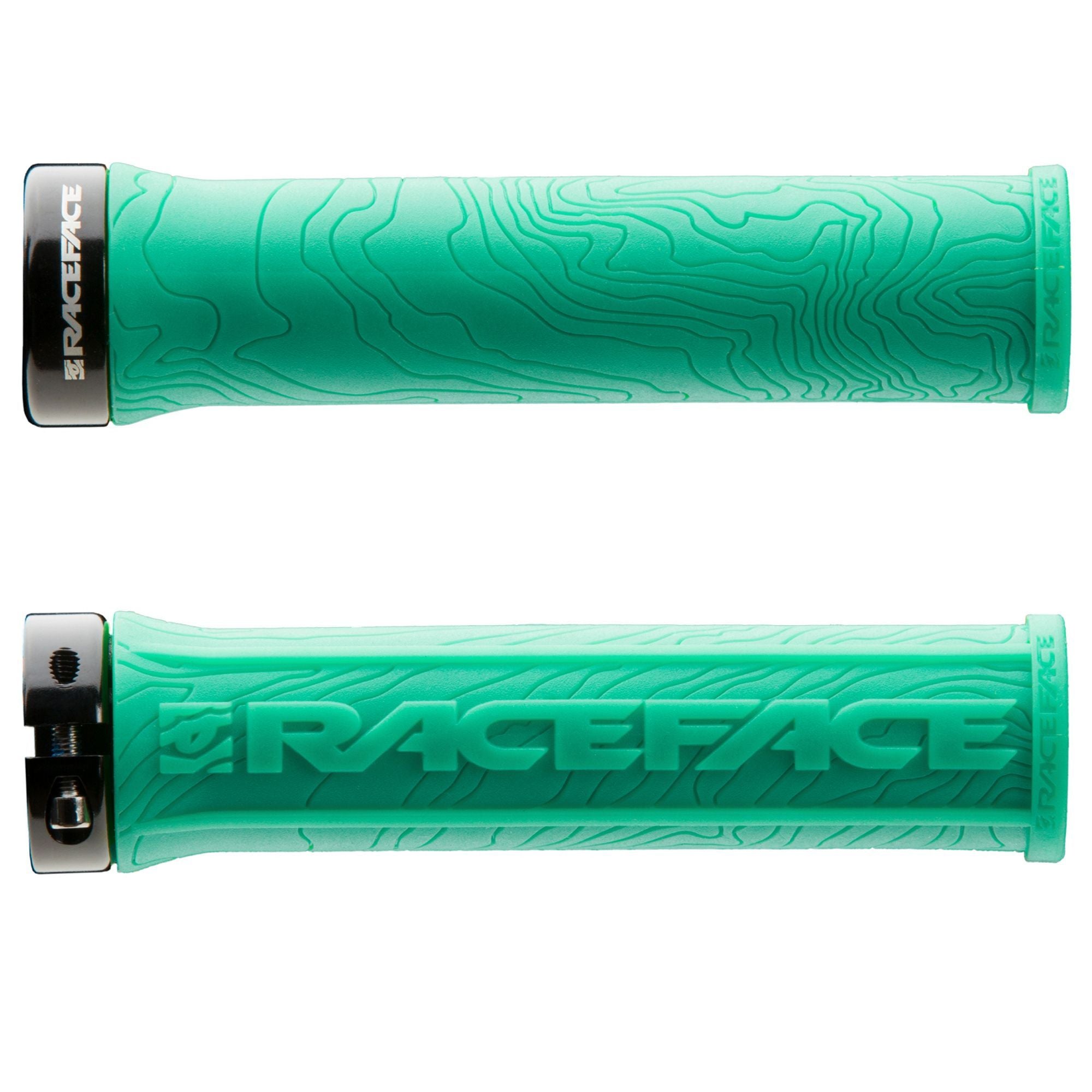 Race Face Half Nelson Lock-On Grips - Turquoise