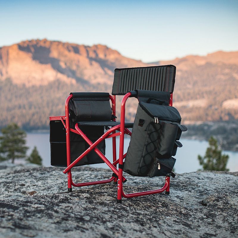 Picnic Time St. Louis Cardinals Fusion Backpack Chair with Cooler