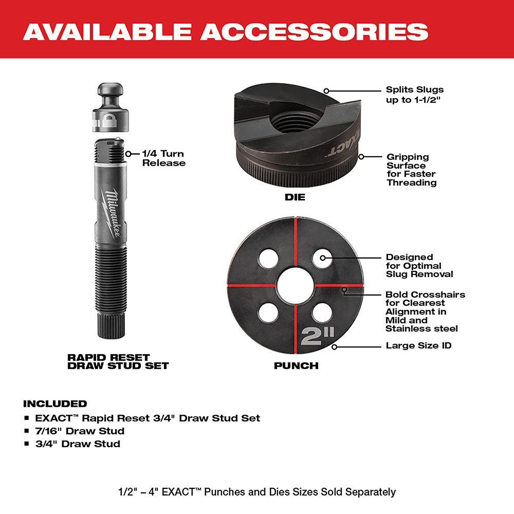 M18? Force Logic? 6T Knockout Tool Kit (dies not included) ;