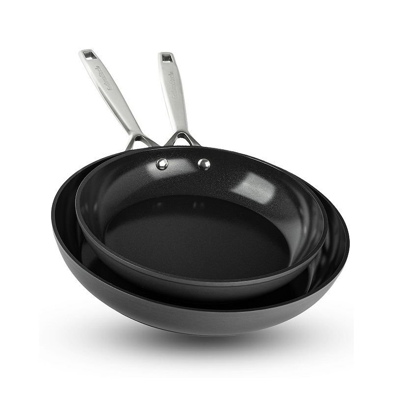 Gotham Steel Professional Hard Anodized 2-pc. Ceramic Nonstick Induction Skillet Set