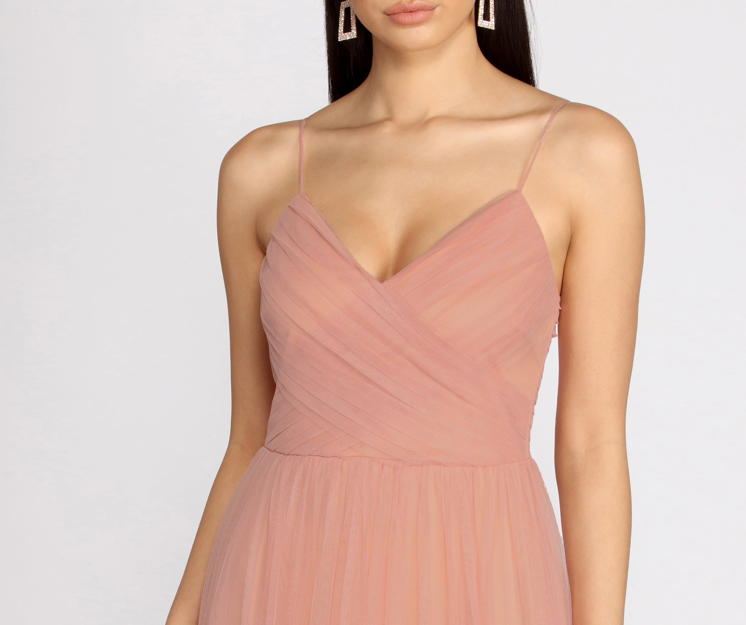 Devon Tulle A-Line Dress