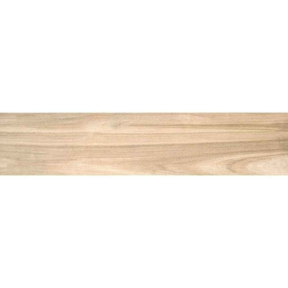 MSI Lanikai Driftwood 8 in. x 36 in. Matte Porcelain Wood Look Floor and Wall Tile (14 sq. ft.Case) NHDLANDRI8X36