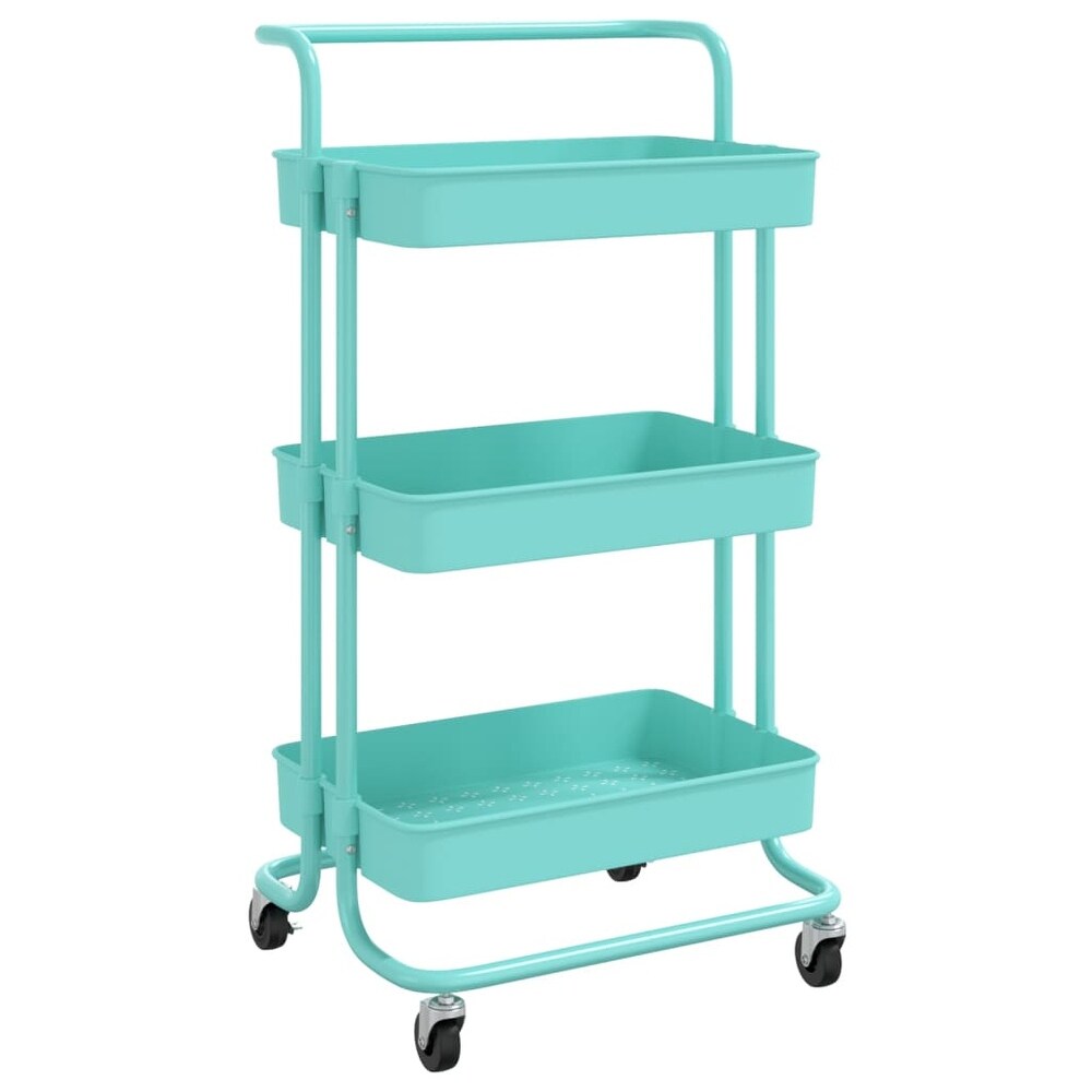 vidaXL 3 Tier Kitchen Trolley 16.5\