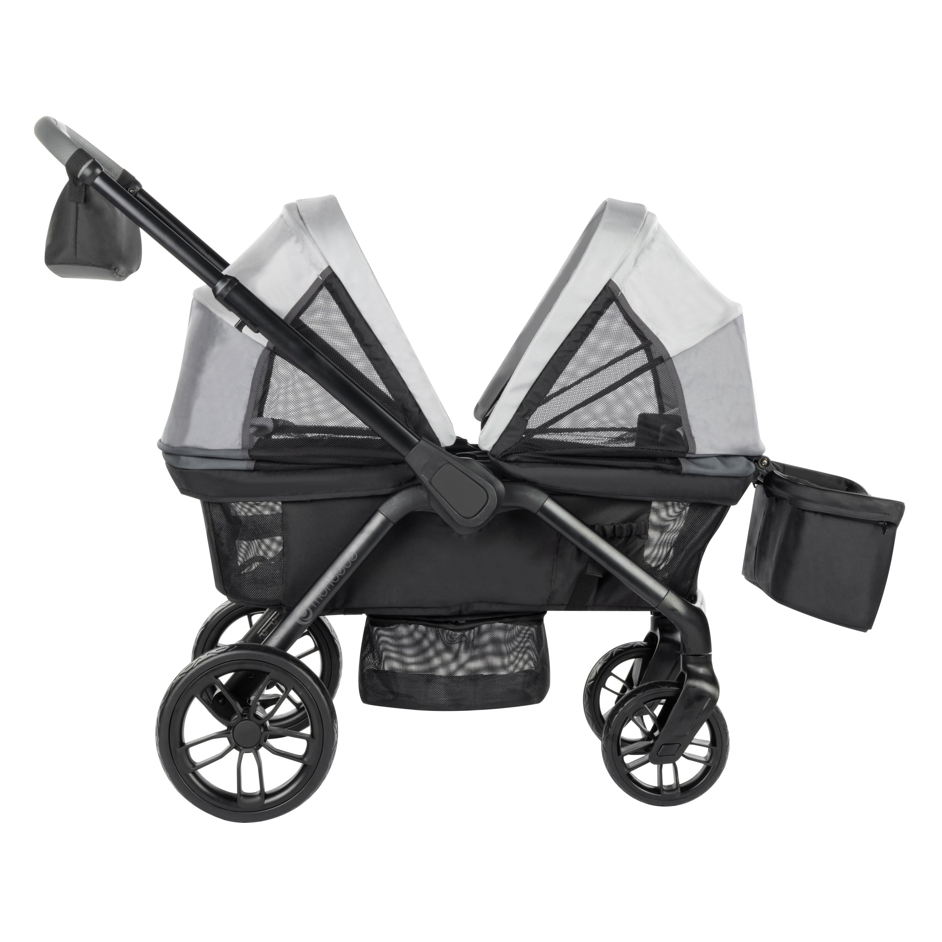 Monbébé Everyday Outings Wagon Stroller, Cobblestone Grey