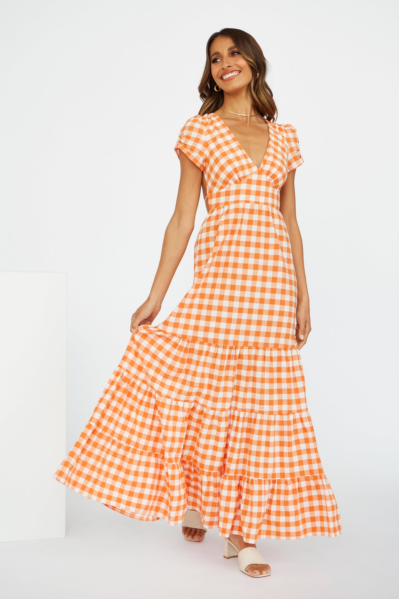 Dreamy Love Maxi Dress Orange