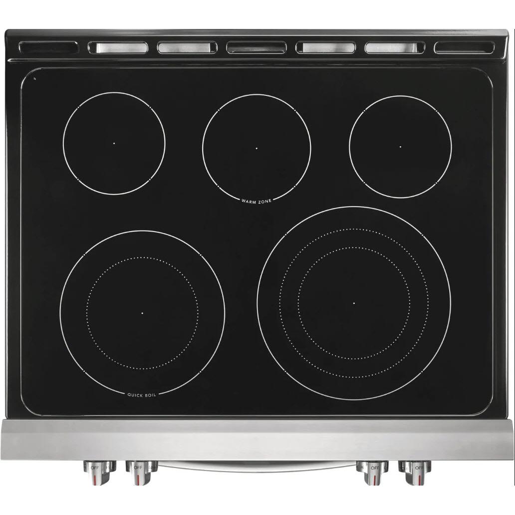 Frigidaire Gallery 30-inch Electric Range with SpaceWise? Triple Expandable Element CGEH3047VF