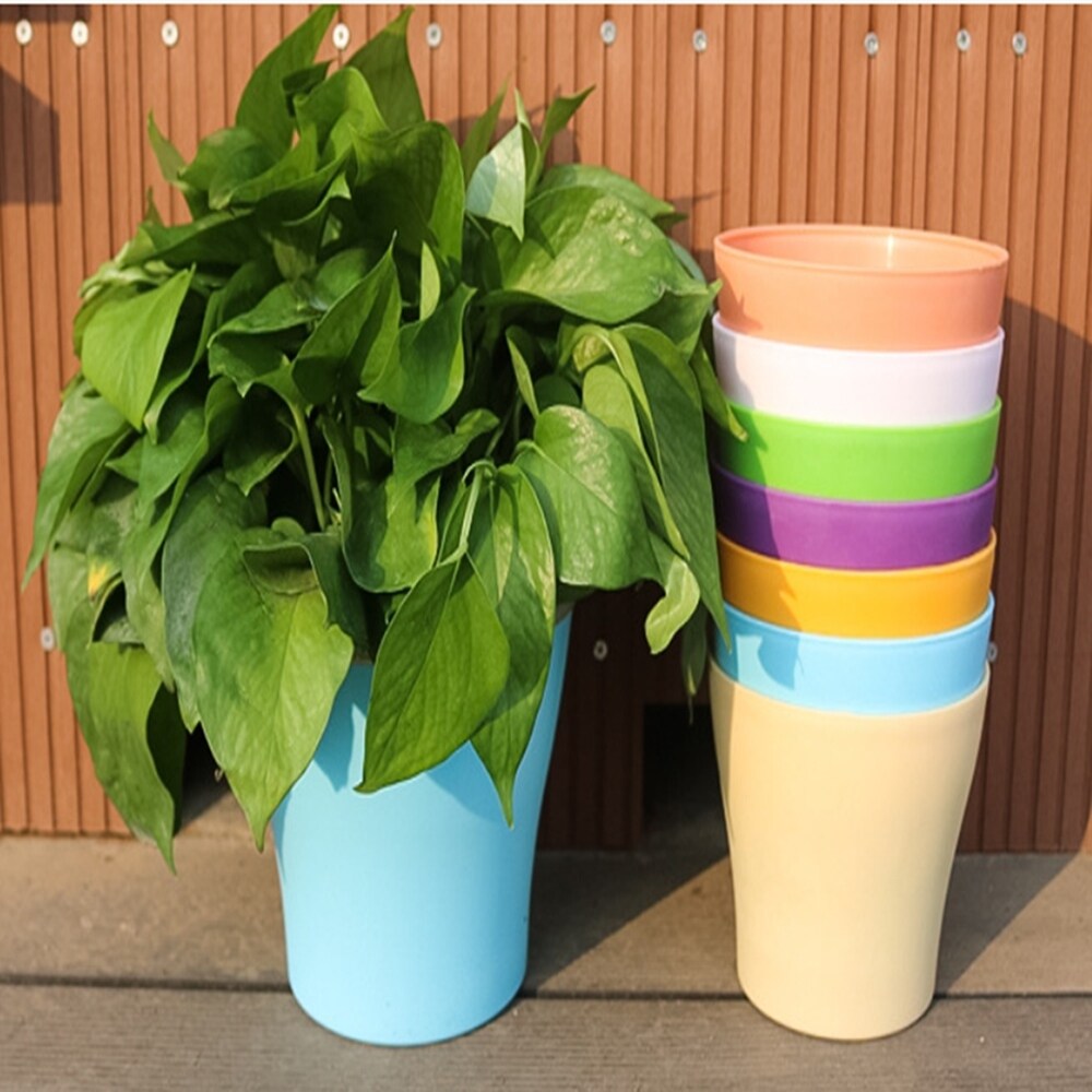 Agfabric Large Multicolored Plant Nursery Pots 4\