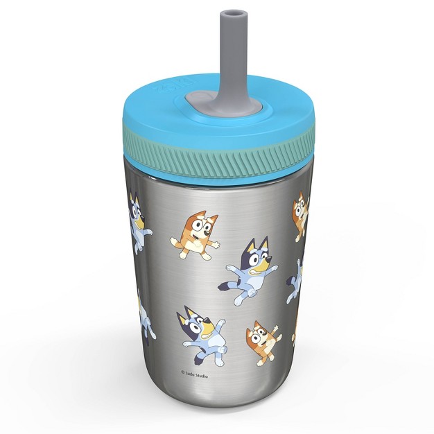 Bluey 12oz Stainless Steel Double Wall Kelso Tumbler Zak Designs