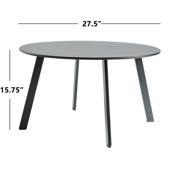 Outdoor Round Steel Coffee Table