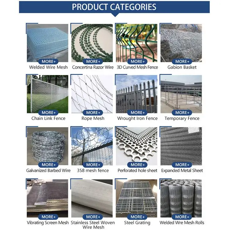 Factory Direct Sales Galvanized Barbed Wire Mesh High Tensile  Razor Barbed Wire Mesh Supplies