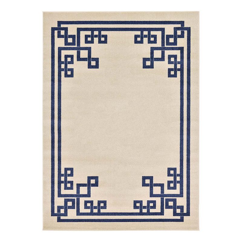 Unique Loom Geometric Athens Rug