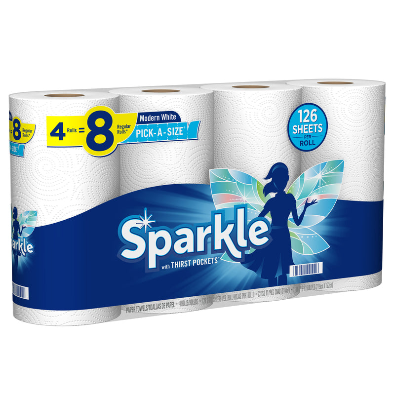 PAPER TOWELS WHT 4PK