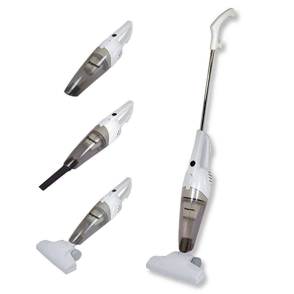 Impress GoVac 2-in-1 White Corded Upright and Handheld Vacuum Cleaner 98594624M