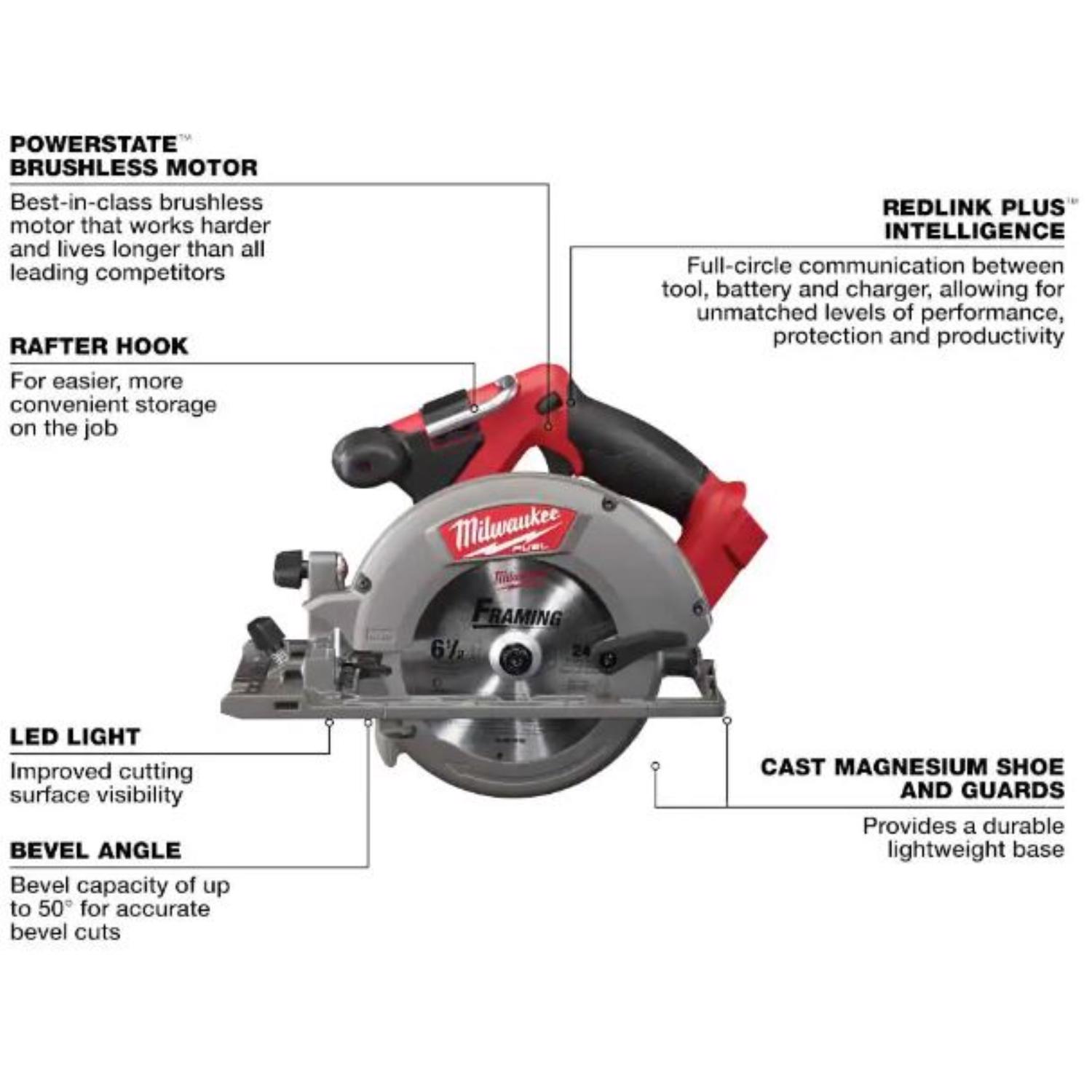 MW M18 Fuel 18 V 5 amps Cordless Brushless 5 Tool Combo Kit