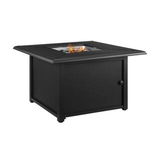 CROSLEY FURNITURE Dante Metal Outdoor Fire Pit Table CO9014-BK