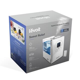 LEVOIT 1.5 Gal. Warm and Cool Mist Ultrasonic Humidifier and Diffuser with Remote Control up to 750 sq. ft. HEAPHULVNUS0031