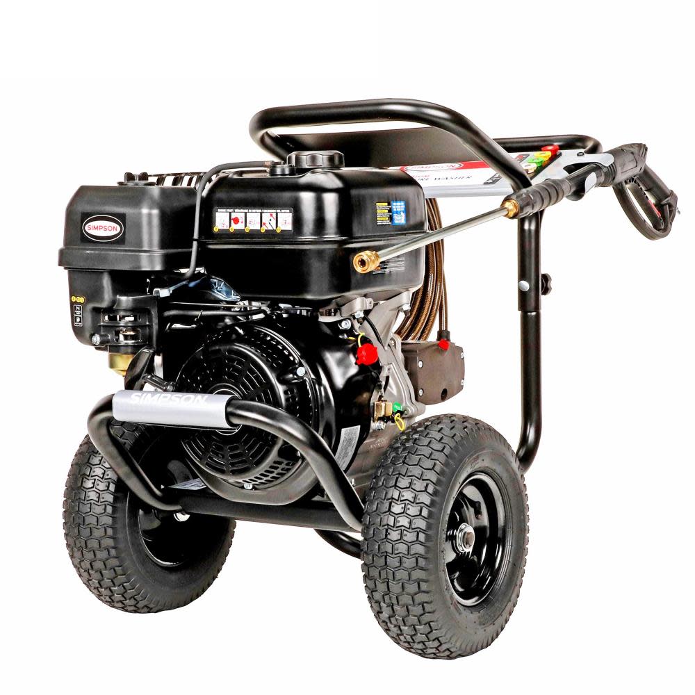 PowerShot 4400 PSI at 4.0 GPM SIMPSON 420cc with AAA Triplex Plunger Pump Cold Water Professional Gas Pressure Washer ;