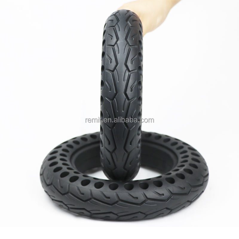 Wholesale Electric Scooter Accessories 10*2.125 Rubber Honeycomb Solid Tires For M365 Pro 1S Pro2