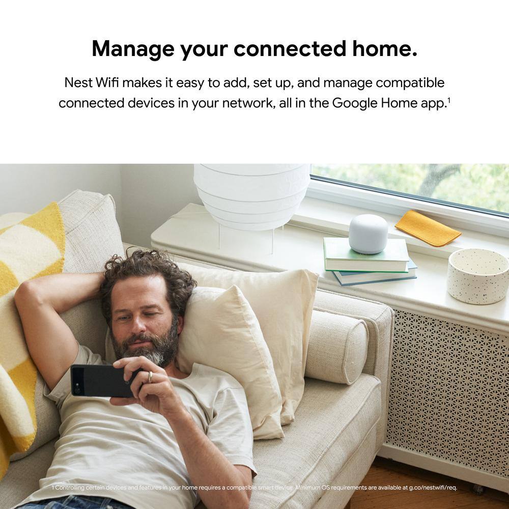 Google Nest Wifi - Mesh Router AC2200 GA00595-US