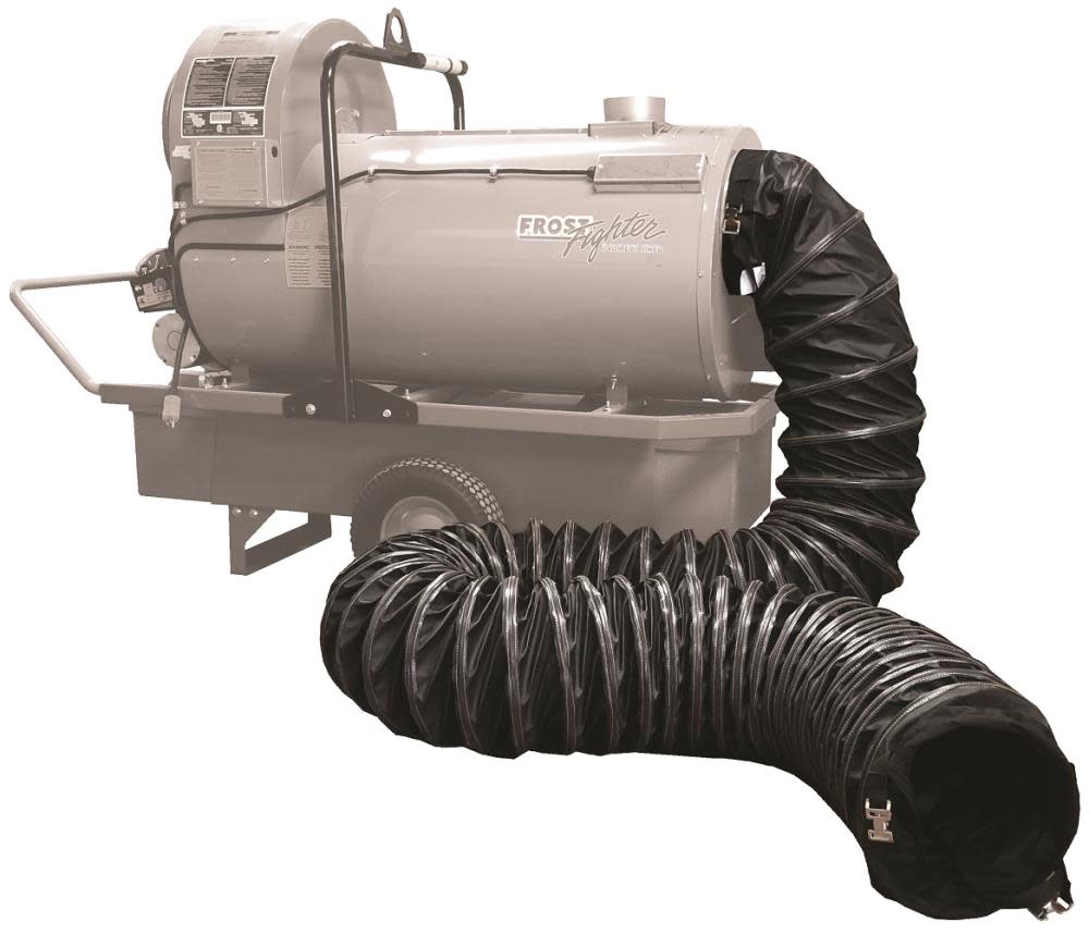 12 In. x 25 Ft. Portable Heater Ducting ;