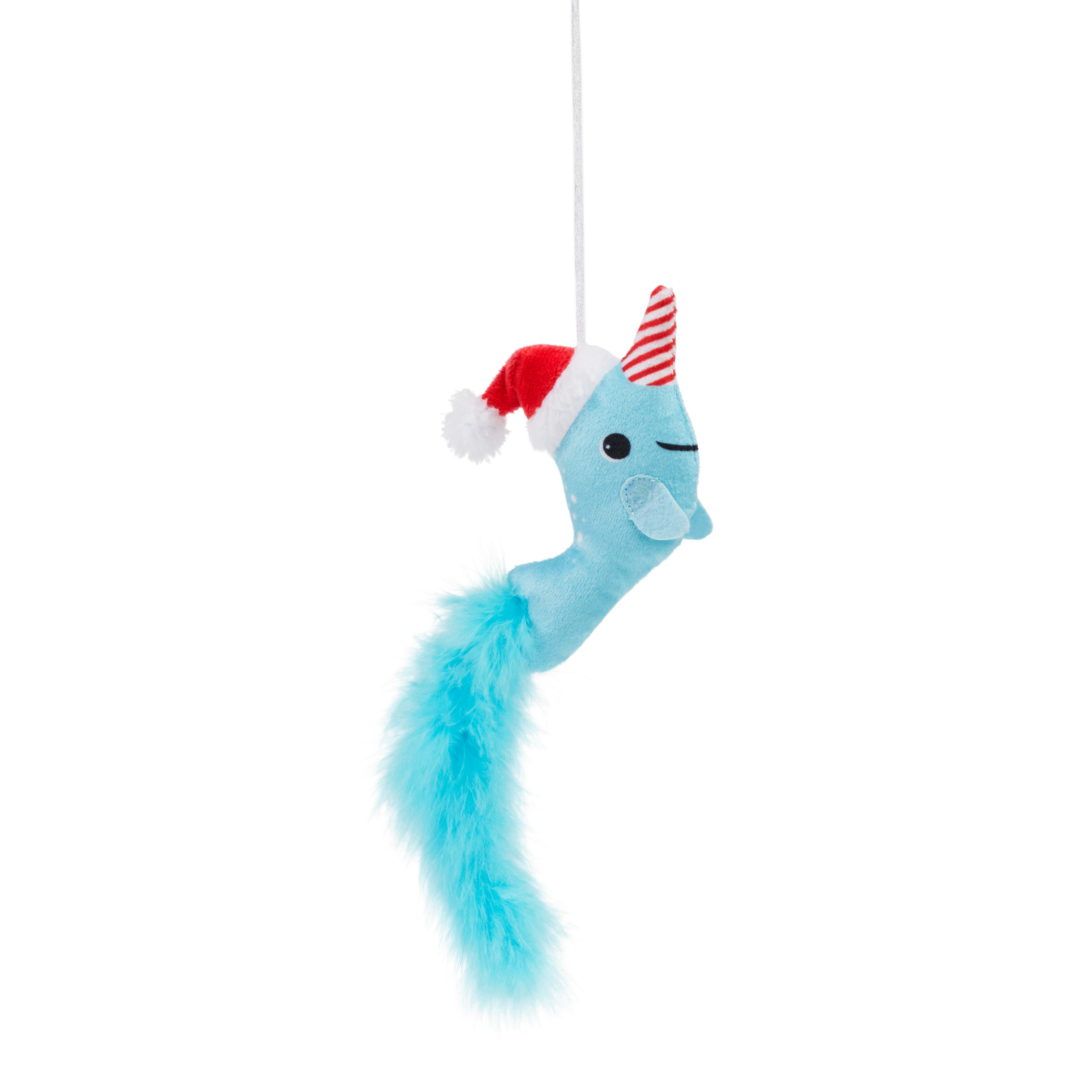 More and Merrier Narwhal Cat Teaser Toy