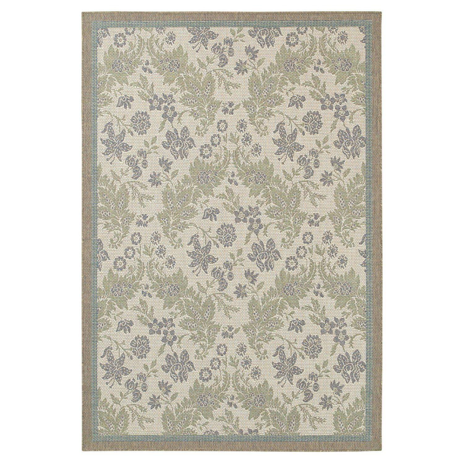 Couristan Monaco Palermo Rug， Champagne， Moss