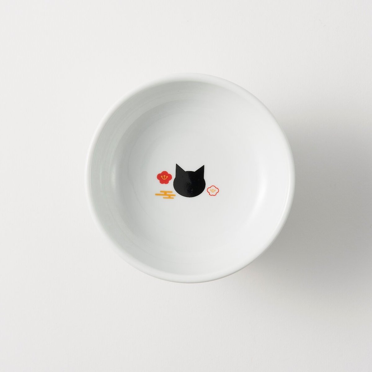 Necoichi Raised Cat Food Bowl， Fuji