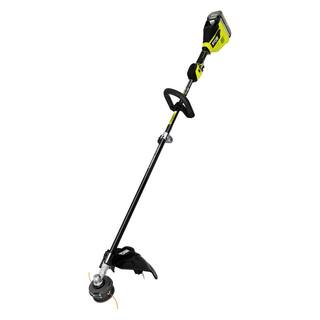 RYOBI 40V HP Brushless 15 in. Cordless Carbon Fiber Shaft Attachment Capable String Trimmer with 4.0 Ah Battery and Charger RY40290