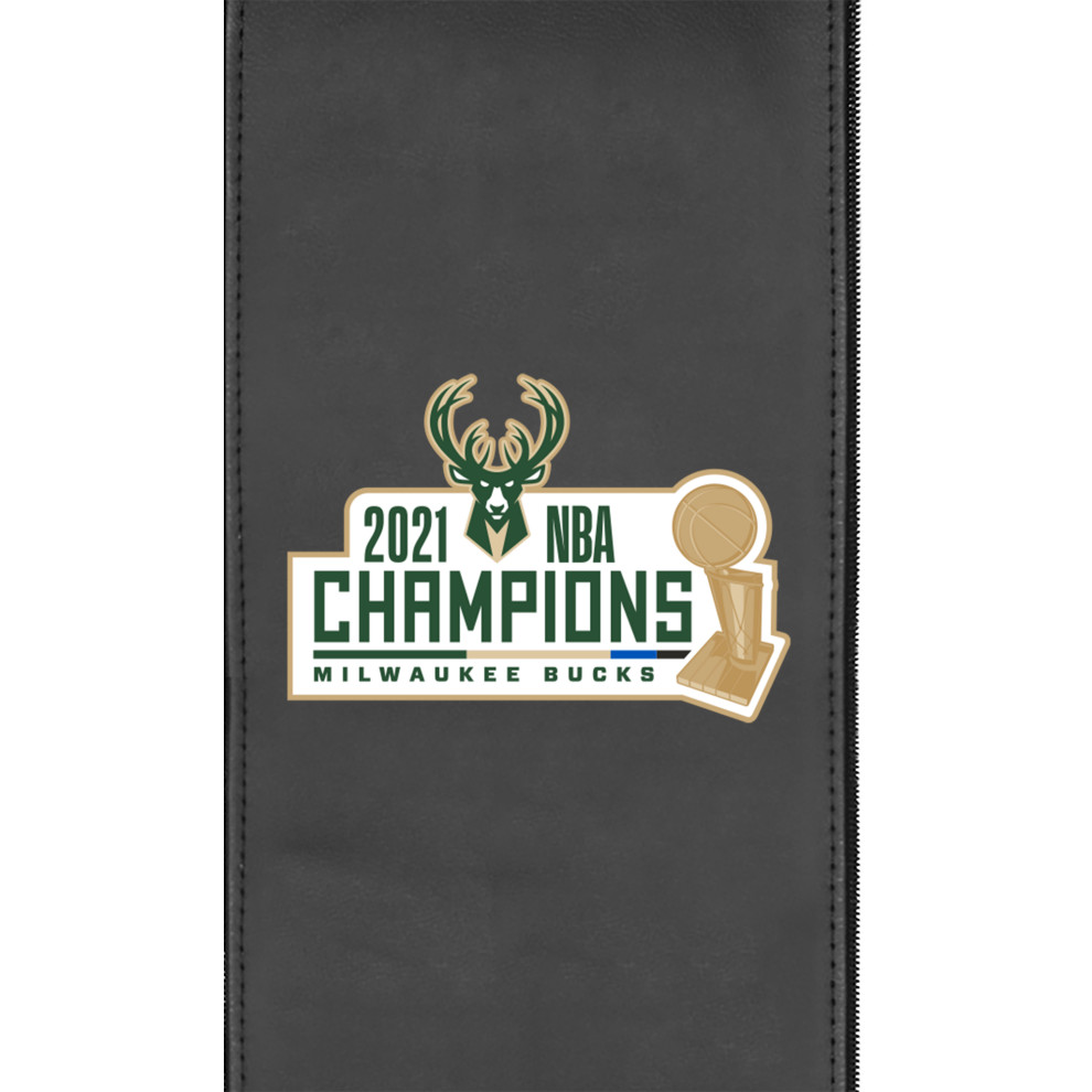 Milwaukee Bucks 2021 Champions Man Cave Home Theater Power Recliner   Contemporary   Recliner Chairs   by DreamSeats LLC  Houzz