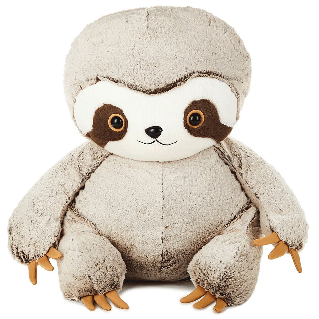 Hallmark  Light Brown Baby Sloth Stuffed Animal, 20