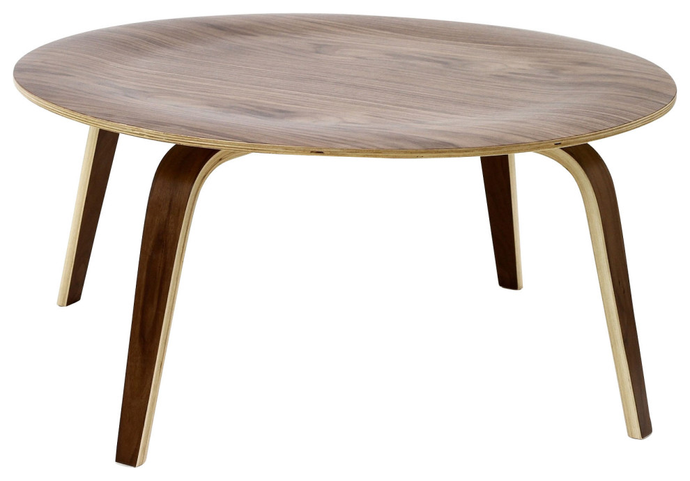 Plywood Coffee Table   Midcentury   Coffee Tables   by Modway  Houzz