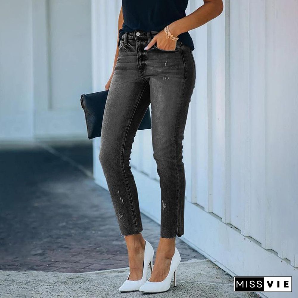 Women Mid-Rise Slim Jeans