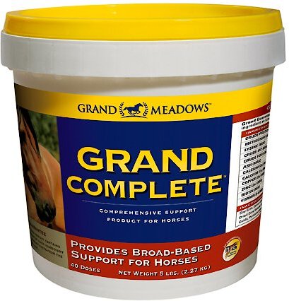 Grand Meadows Grand Complete Comprehensive Support Powder Horse Supplement