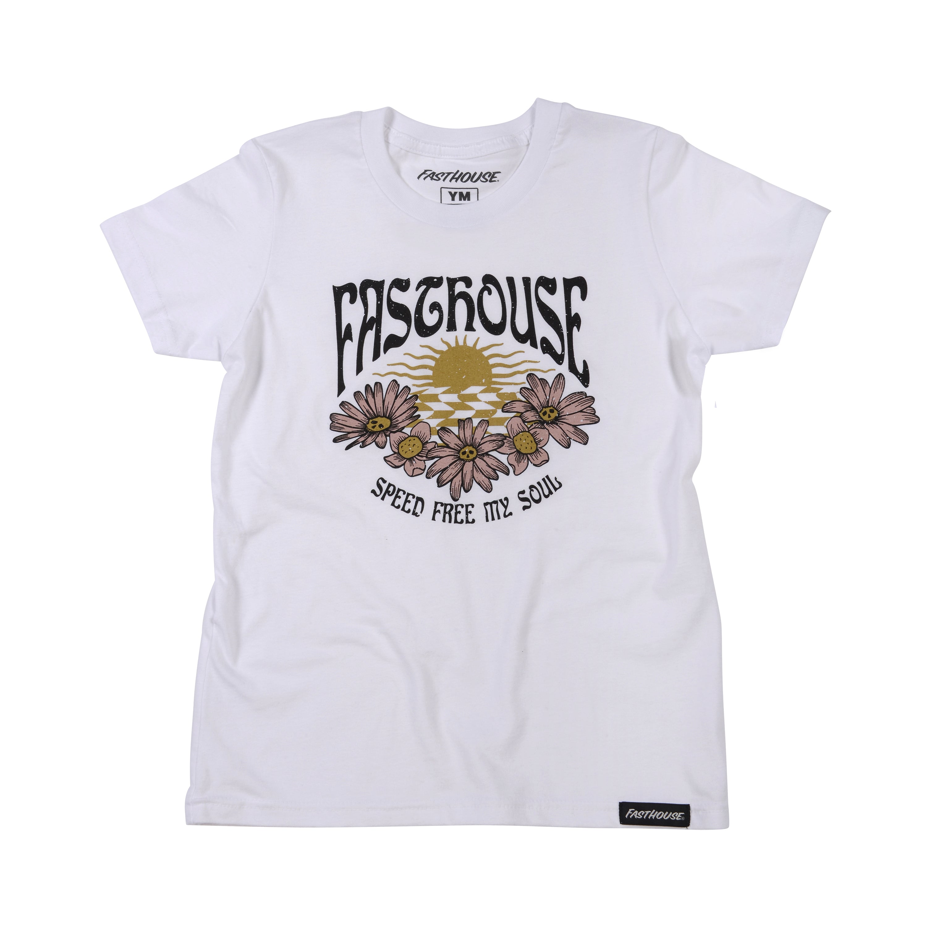 Fasthouse Reverie Tee - Youth - White