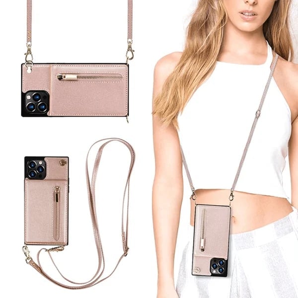 (2023 HOT SALE - 48% OFF)Crossbody Wallet iPhone Case-Credit Card Holder-BUY 4 GET EXTRA 15 % OFF  & FREE SHIPPING🔥🔥