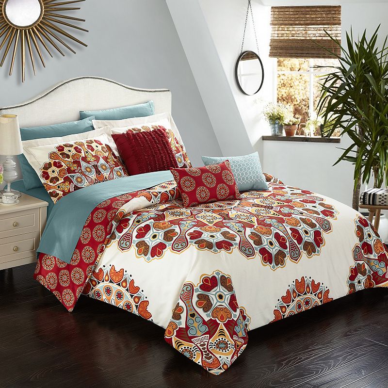 Aberdeen 10-piece Comforter Bedding Set