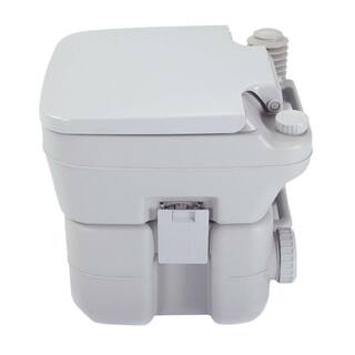 Whatseaso 1-piece 5.3 Gallons Per Flush and GPF Single Flush Square Toilet in. Green Seat Included AUN-110510889