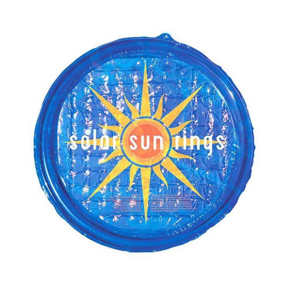 SOLAR SUN RINGS UV Resistant Pool Spa Heater Circular Solar Cover Blue (6 Pack) 6 x SSR-SB-02