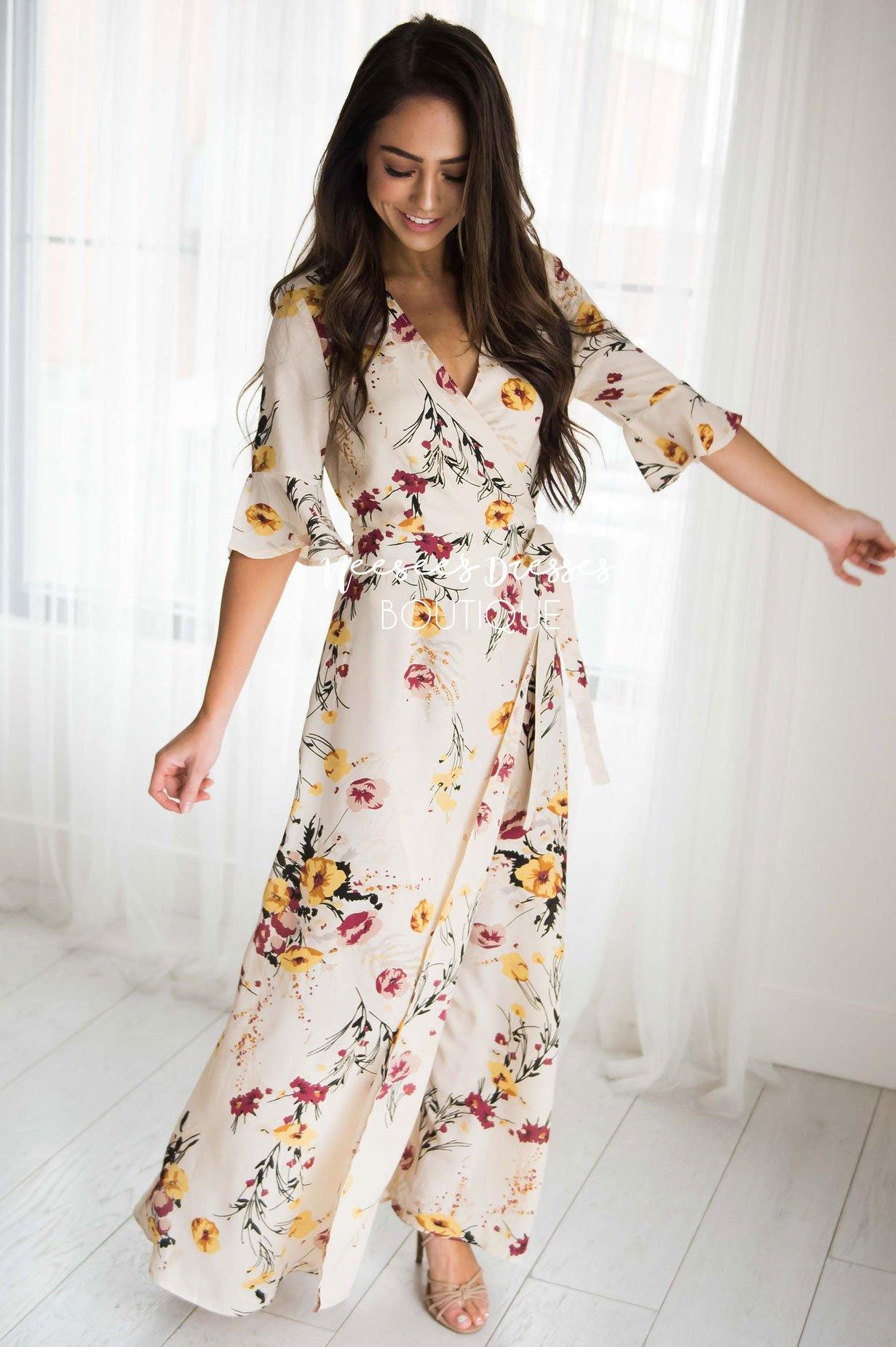 The Monica Wrap Dress