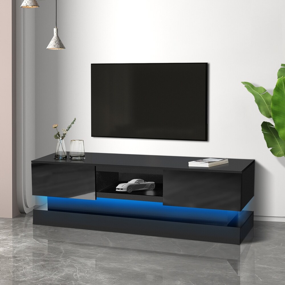 Entertainment Center TV Stand for Up to 55\