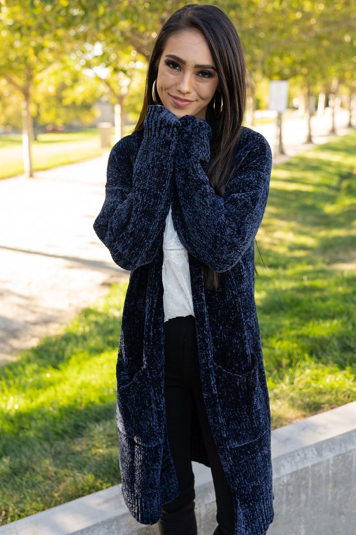 Living My Best Style Chenille Cardigan