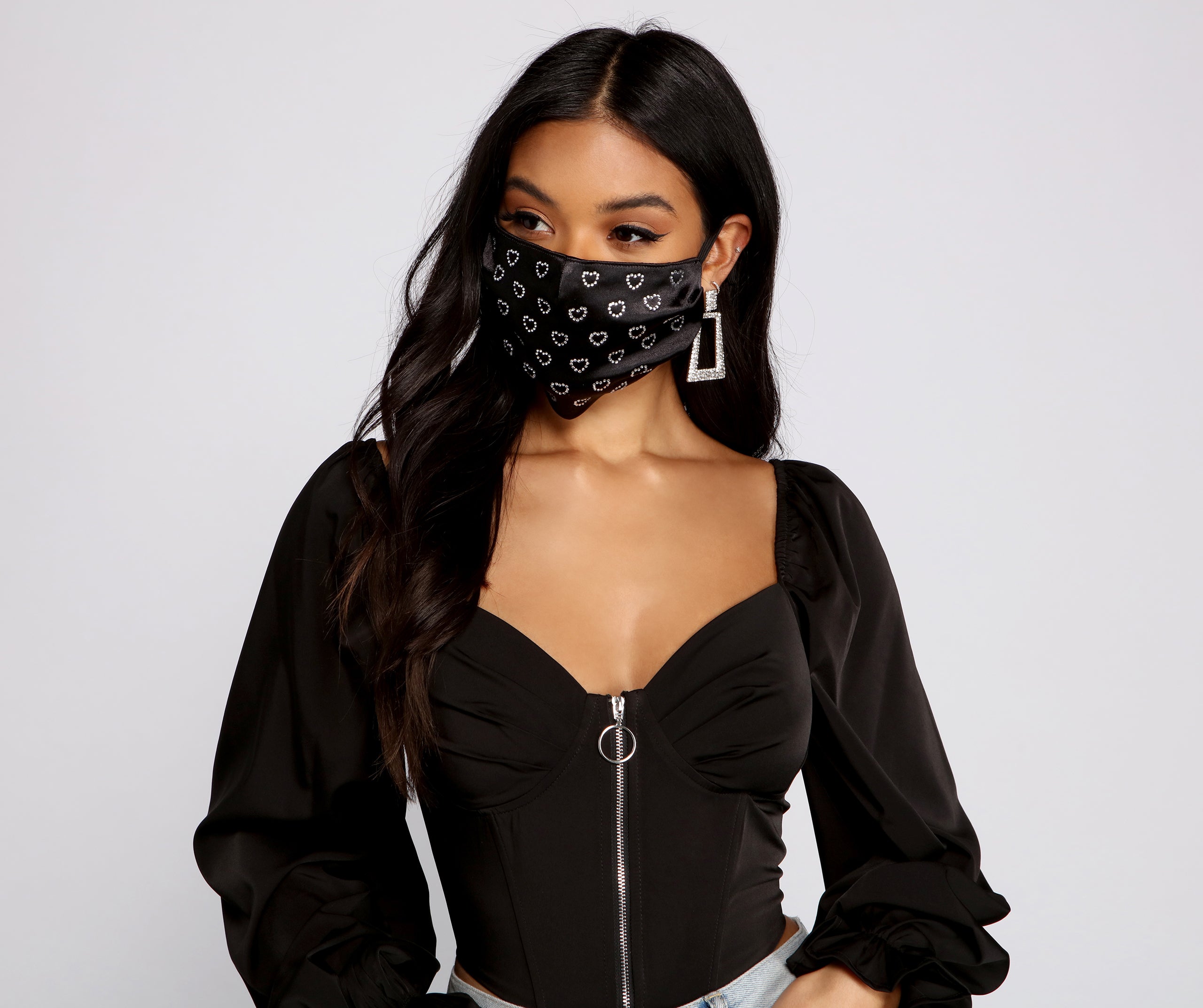 Stylish Stunner Satin Face Mask