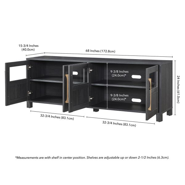 Holbrook Rectangular TV Stand for TV's up to 75