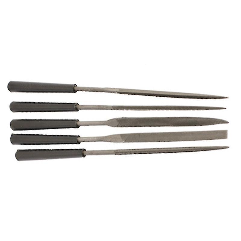 5pcs 3*140mm Needle Files Sets Metal File Hand File For Wood Carving Craft