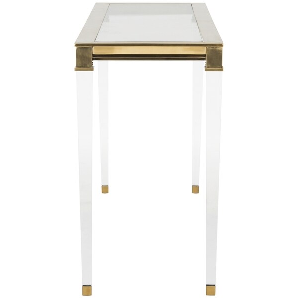 SAFAVIEH Couture High Line Collection Charleston Acrylic Console Table - 66