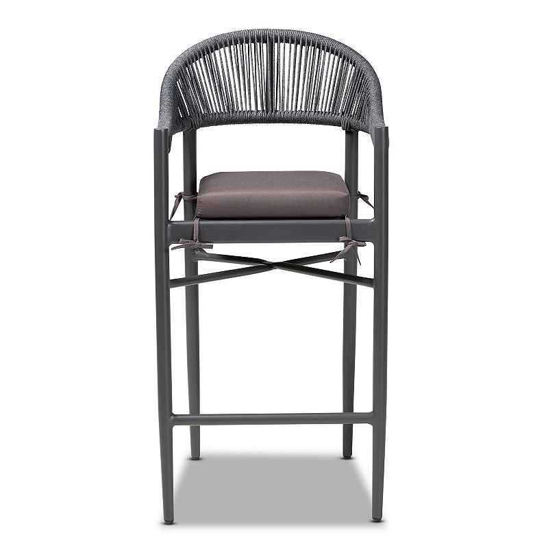 Baxton Studio Wendell Outdoor Bar Stool