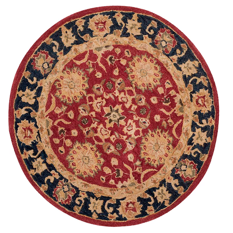 Safavieh Anatolia Lois Framed Floral Wool Rug