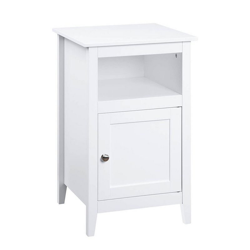 Convenience Concepts Designs2Go End Table with Storage Cabinet and Shelf